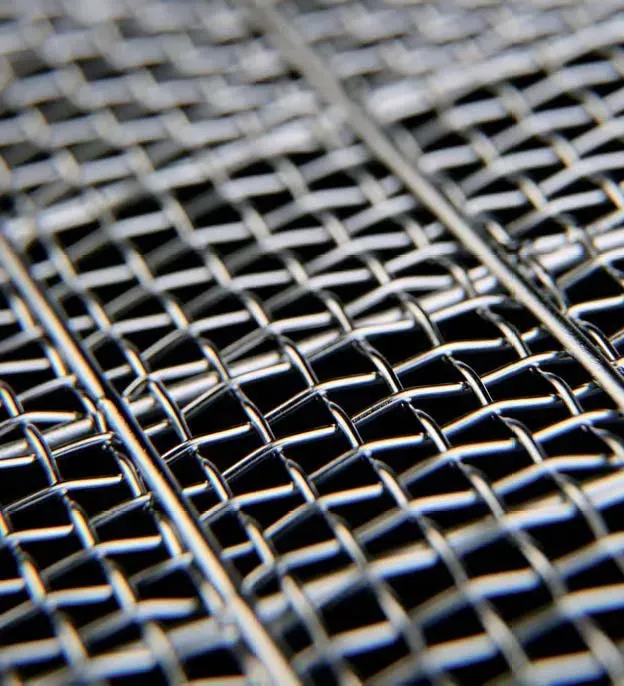 toiles metalliques tissus